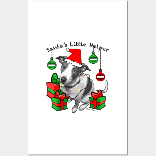 Santa's Little Helper Posters and Art